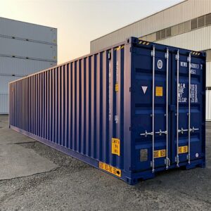 Conteneur 40 Pieds High Cube Double Porte – Neuf CSC, Sécurisé & Spacieux