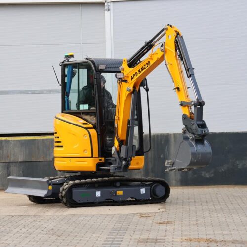 Mini Pelle 2,8 Tonnes APS KMZ 28 – Bras de Torsion | Précision Pro & Performance