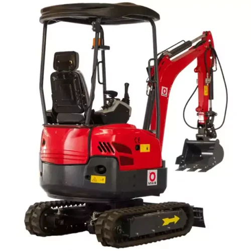 Mini-pelle 1,8 tonnes moteur Kubota 10,2 kW