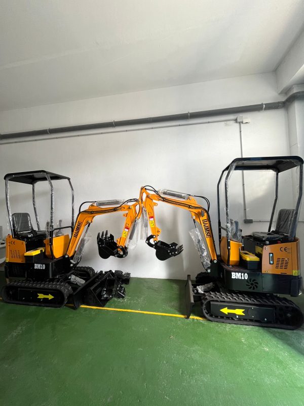 Mini Pelle Rotative 1T BAIMSE BM10 – Compacte, Maniable & Accès Étroit – Image 3