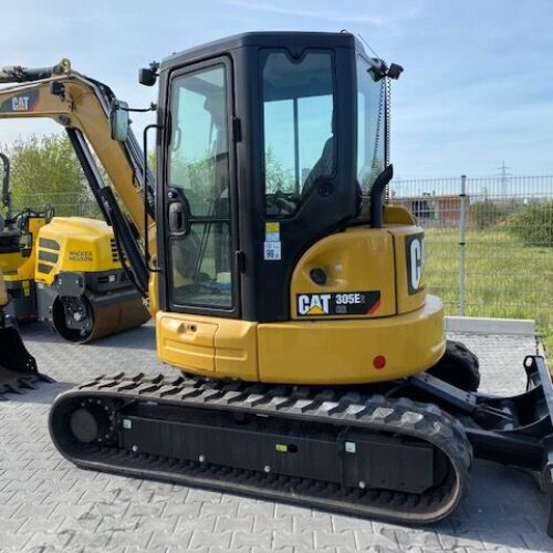 Mini Pelle CATERPILLAR 305E – 5 Tonnes | Moteur C2.4 Turbo 54 CV | Haut de Gamme
