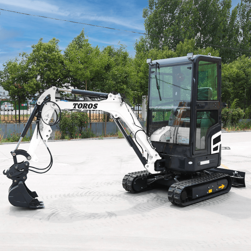 Mini Pelle 1,8T TOROS TE-18S – Moteur Kubota D902 | Puissance Pro & Compacité – Image 6