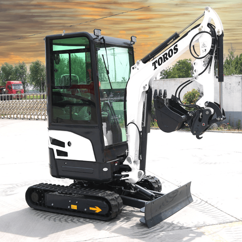 Mini Pelle 1,8T TOROS TE-18S – Moteur Kubota D902 | Puissance Pro & Compacité – Image 2