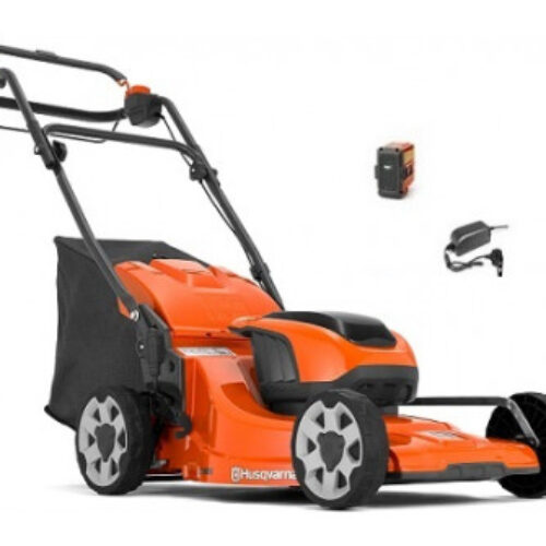 Tondeuse Batterie Tractée HUSQVARNA LC 142 iS – 42 cm | Batterie + Chargeur Inclus