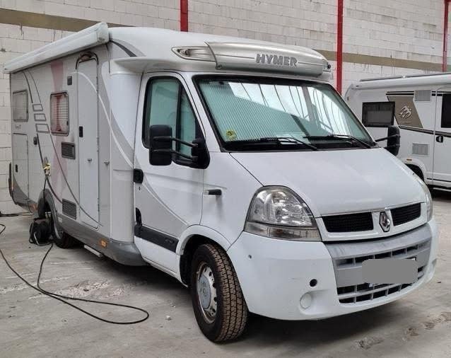 HYMER / ERIBA / HYMERCAR HYMER 514 GT, auvent Thule, réglage du niveau.