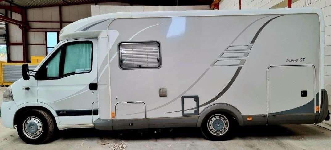 HYMER / ERIBA / HYMERCAR HYMER 514 GT, auvent Thule, réglage du niveau. – Image 10