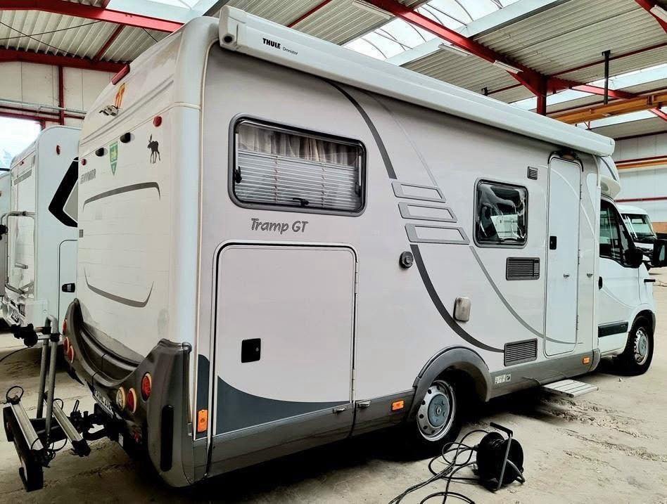 HYMER / ERIBA / HYMERCAR HYMER 514 GT, auvent Thule, réglage du niveau. – Image 12