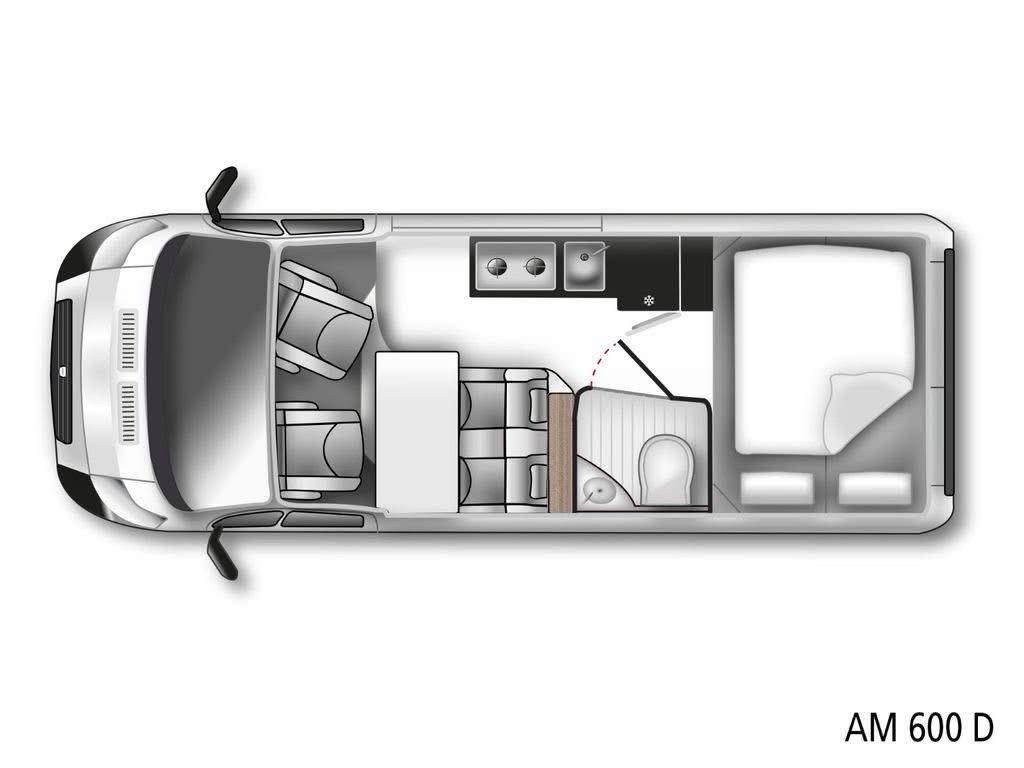 Westfalia Admundsen, TV, SAT, solaire, alarme, support F – Image 25